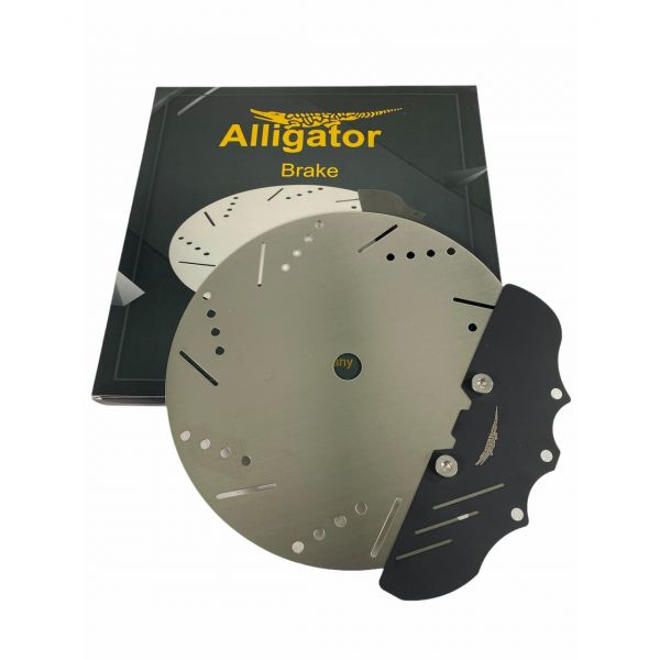 Alligator Brake Kohleteller - Schwarz