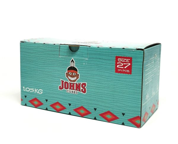 Johns Cubes Kohle 27er - 1kg
